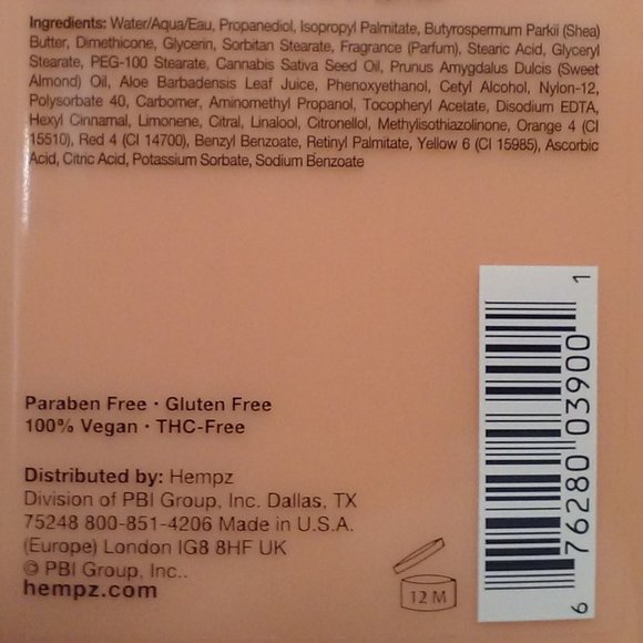 Hempz Sugared Grapefruit & White Raspberry - Picture 5 of 5